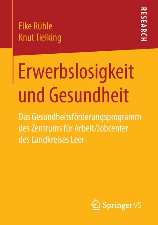 Produktbild: Erwerbslosigkeit und Gesundheit
