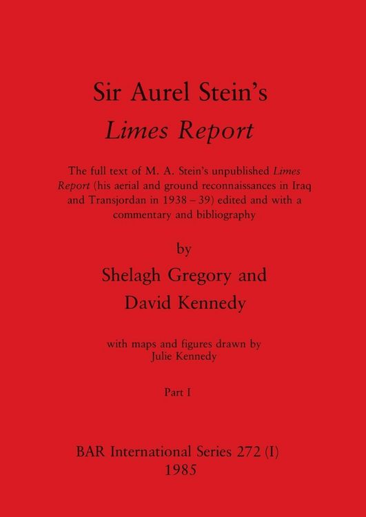 Produktbild: Sir Aurel Stein's Limes Report, Part I