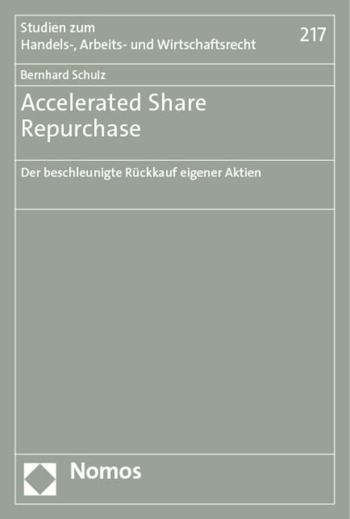 Produktbild: Accelerated Share Repurchase