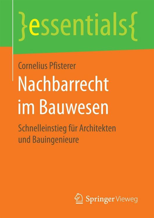 Produktbild: Nachbarrecht im Bauwesen