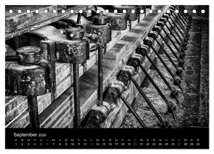 Produktbild: Klavierbau (Tischkalender 2026 DIN A5 quer), CALVENDO Monatskalender
