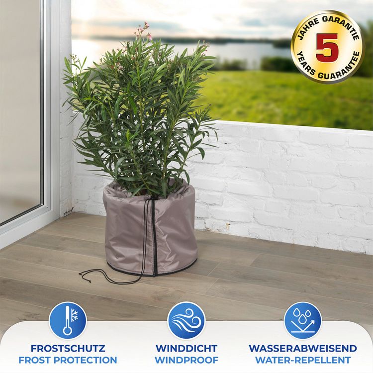 Produktbild: Thermo Pflanztopf-Sack, 45 x 55 cm, gegen Bodenfrost, wasserabweisend