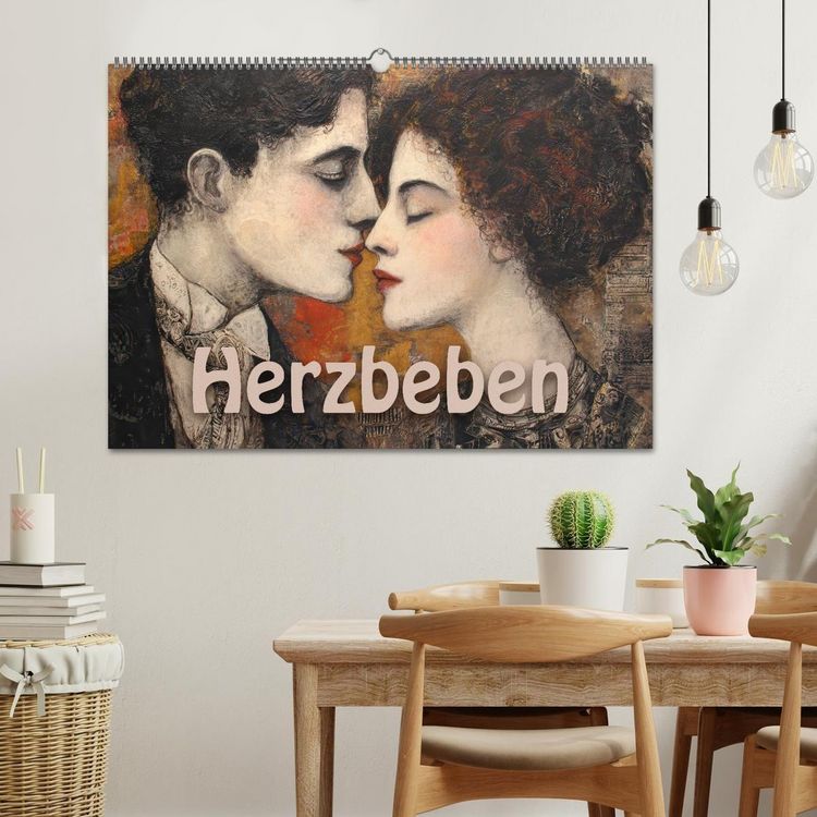 Produktbild: Herzbeben (Wandkalender 2027 DIN A2 quer), CALVENDO Monatskalender