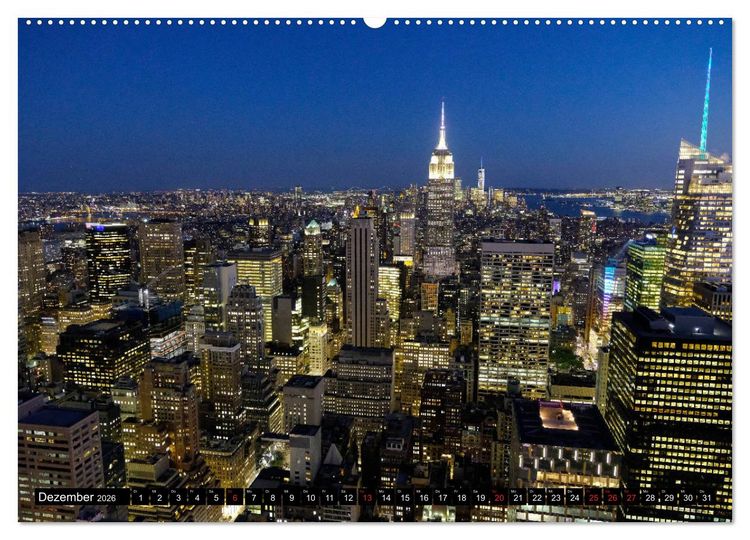 Produktbild: New York - 4 Tage unterwegs im Big Apple (hochwertiger Premium Wandkalender 2026 DIN A2 quer), Kunstdruck in Hochglanz
