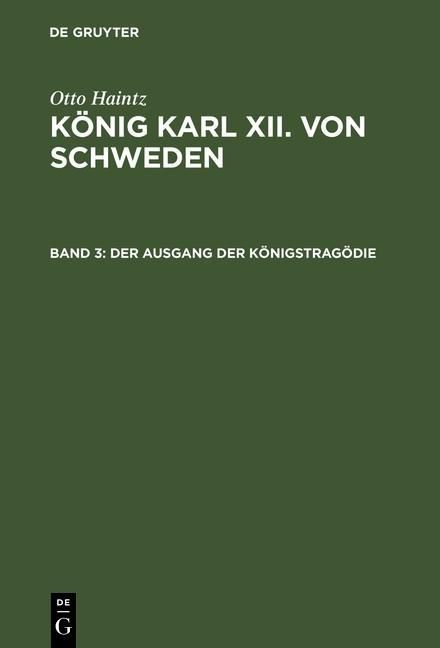 Produktbild: Der Ausgang der K&ouml;nigstrag&ouml;die (1715-1719)