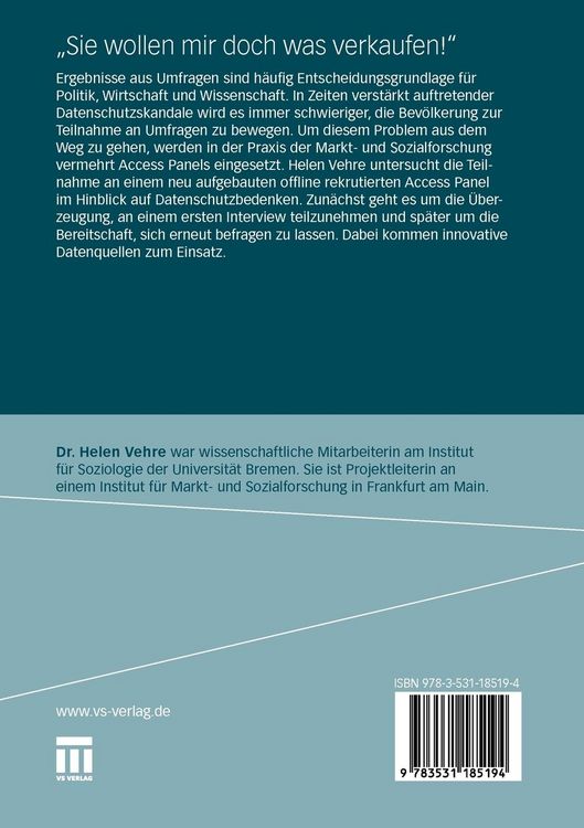 Produktbild: &bdquo;Sie wollen mir doch was verkaufen!&ldquo;