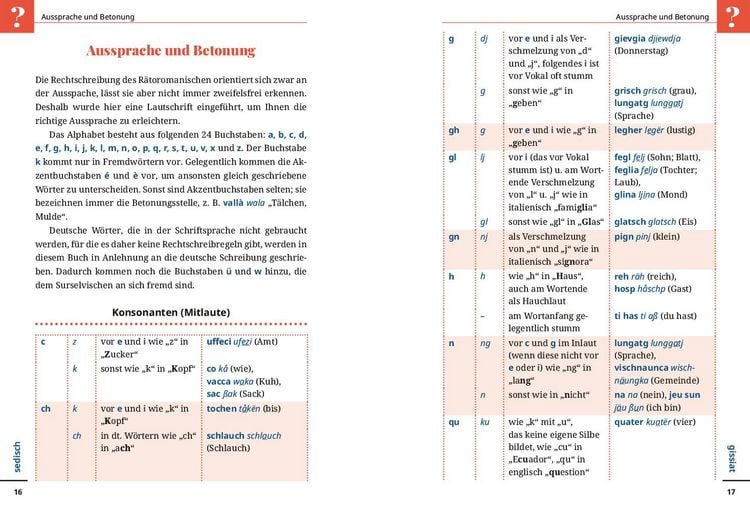 Produktbild: Reise Know-How Sprachf&uuml;hrer R&auml;toromanisch (Surselvisch) - Wort f&uuml;r Wort