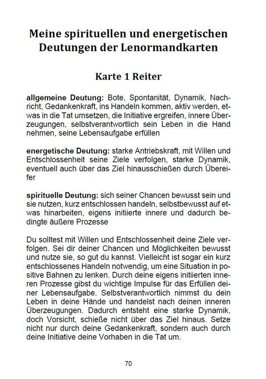 Produktbild: Der magische Seelenblick mit den Lenormandkarten