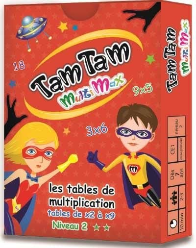Produktbild: Tam Tam multimax : les tables de multiplication de x 2 &agrave; x 9
