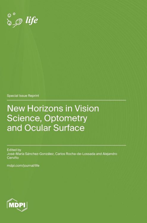 Produktbild: New Horizons in Vision Science, Optometry and Ocular Surface