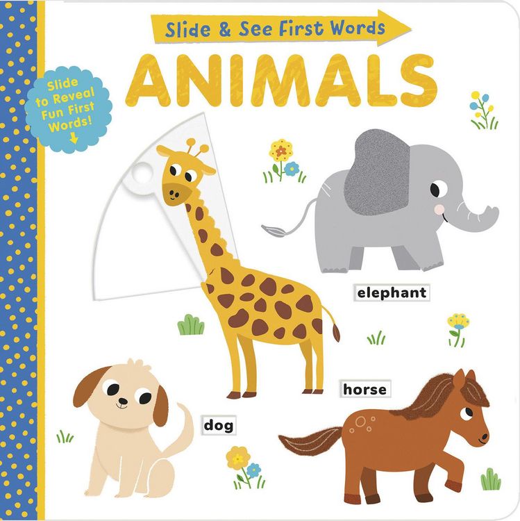 Produktbild: Animals: Slide and See First Words
