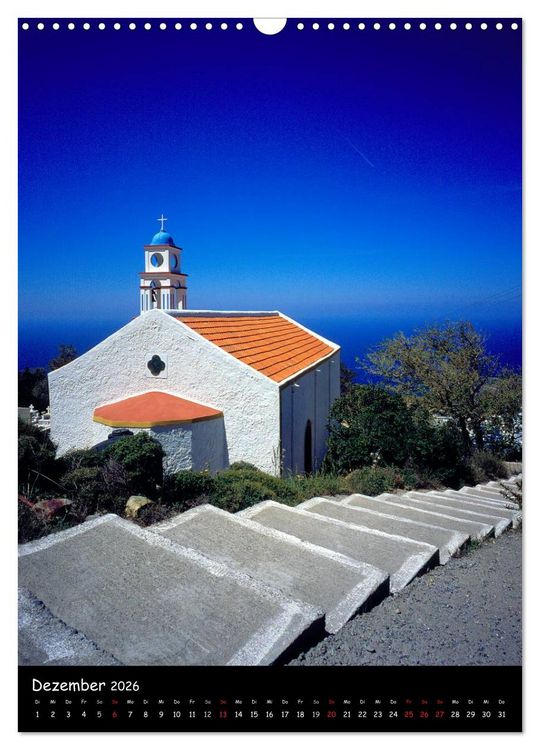 Produktbild: KRETA (Wandkalender 2026 DIN A3 hoch), CALVENDO Monatskalender