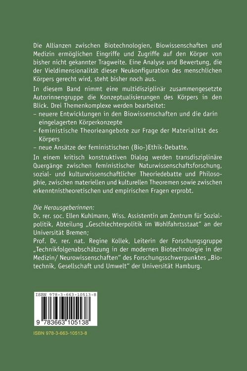Produktbild: Konfiguration des Menschen