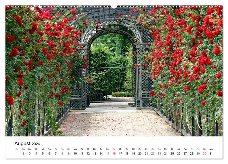 Produktbild: Wege durchs neue Jahr (hochwertiger Premium Wandkalender 2026 DIN A2 quer), Kunstdruck in Hochglanz