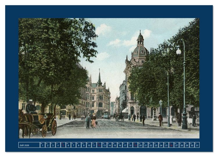 Produktbild: Historisches Bremen an der Weser von 1888 bis 1918 (hochwertiger Premium Wandkalender 2026 DIN A2 quer), Kunstdruck in Hochglanz