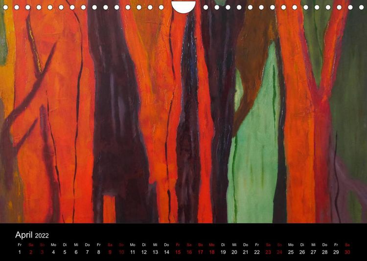 Produktbild: Inspiration in Farbe (Wandkalender 2022 DIN A4 quer)