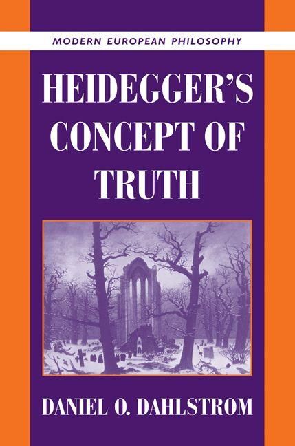 Produktbild: Heidegger's Concept of Truth