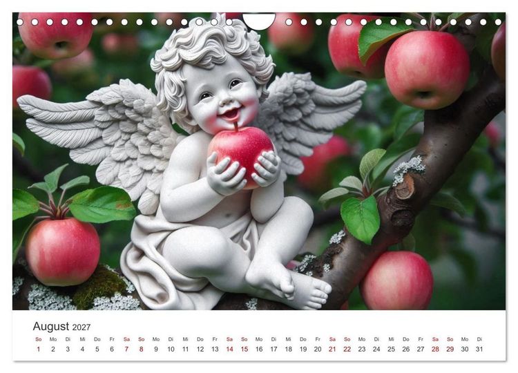 Produktbild: Niedliche Putten (Wandkalender 2027 DIN A4 quer), CALVENDO Monatskalender