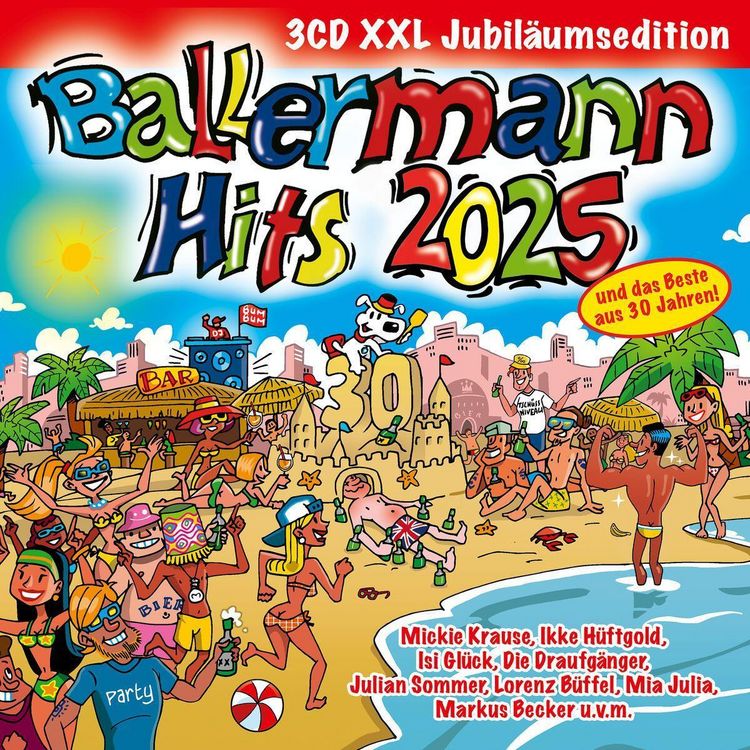 Produktbild: Ballermann Hits 2025 - XXL Jubil&auml;umsversion