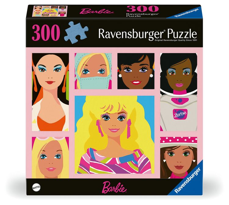 Produktbild: Erwachsenenpuzzle 300 Teile - Barbie - Strong Women Make Waves