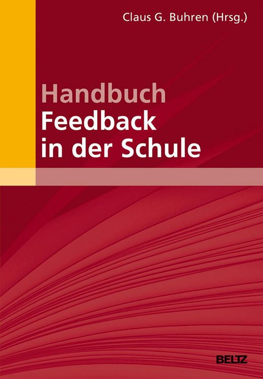 Produktbild: Handbuch Feedback in der Schule