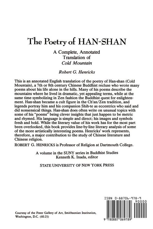 Produktbild: The Poetry of Han-shan