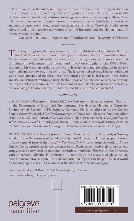 Produktbild: Theory and Methodology of World Development