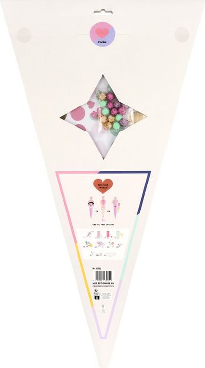 Produktbild: Folia Schult&uuml;te Bastelset UNICORN SCHOOL, 1er Set