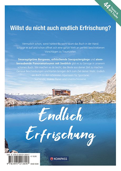Produktbild: KOMPASS Endlich Erfrischung - Alpenseen