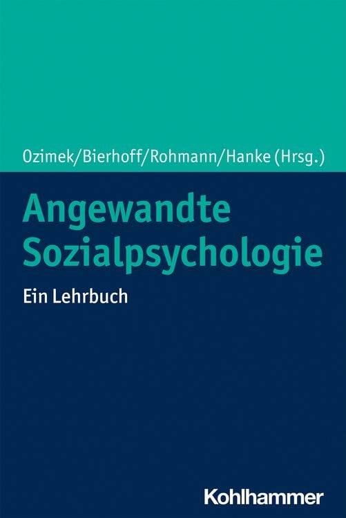 Produktbild: Angewandte Sozialpsychologie