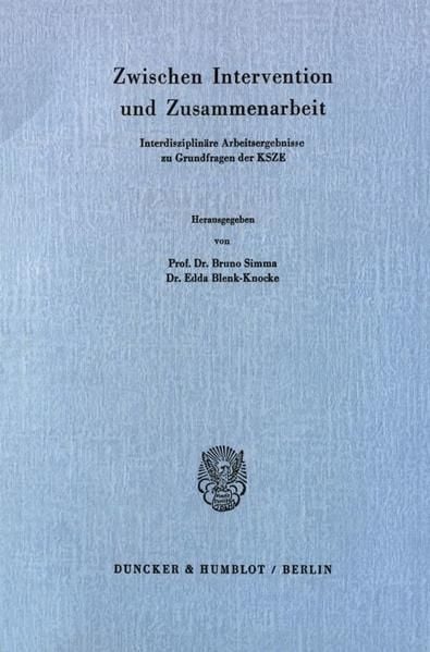 Produktbild: Zwischen Intervention und Zusammenarbeit.