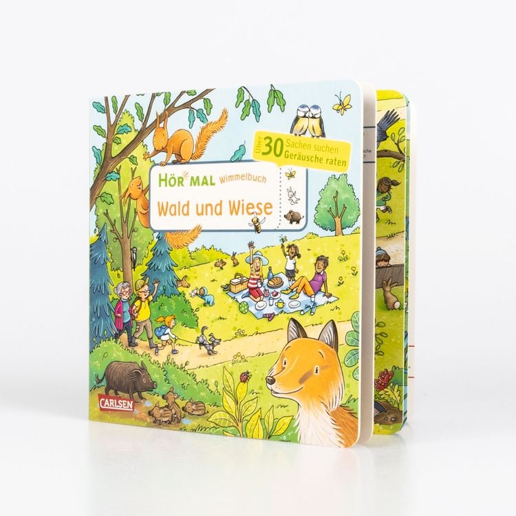 Produktbild: Hör mal (Soundbuch): Wimmelbuch: Wald und Wiese
