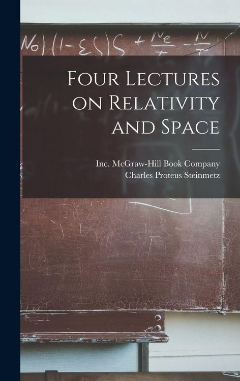 Produktbild: Four Lectures on Relativity and Space