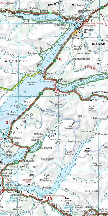 Produktbild: K&uuml;mmerly+Frey Regional-Strassenkarte Schottland 1:275.000