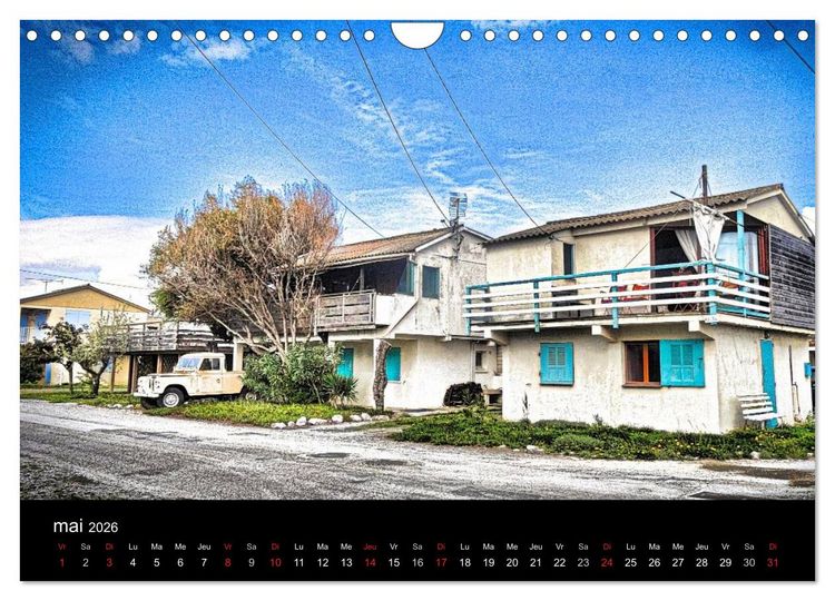Produktbild: Gruissan-Les-Chalets (Calendrier mural 2026 DIN A4 vertical), CALVENDO calendrier mensuel