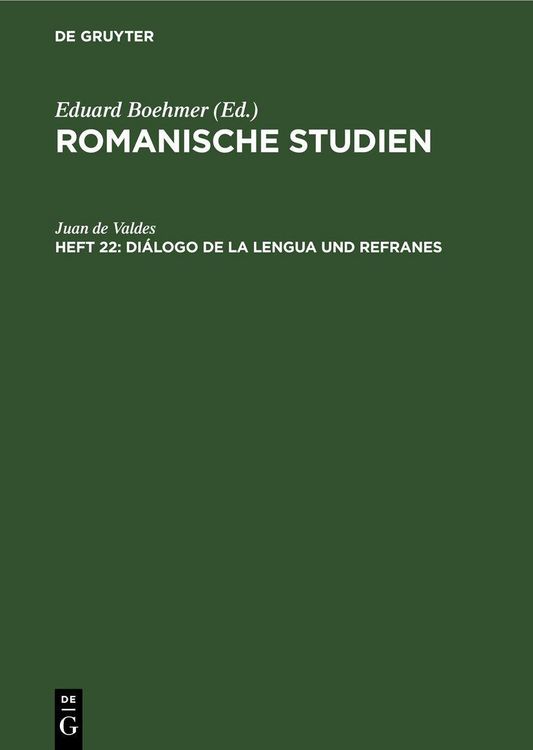 Produktbild: Di&aacute;logo de la lengua und Refranes