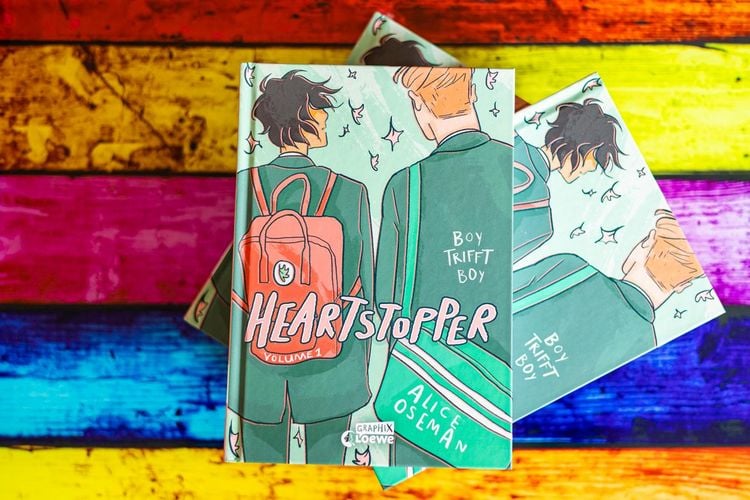 Produktbild: Heartstopper Volume 1 (deutsche Hardcover-Ausgabe)