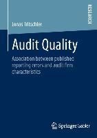 Produktbild: Audit Quality