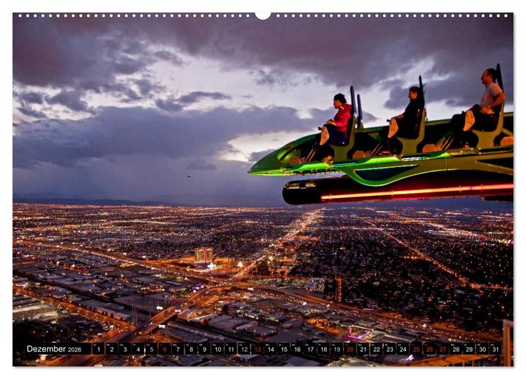 Produktbild: Las Vegas (Wandkalender 2026 DIN A2 quer), CALVENDO Monatskalender