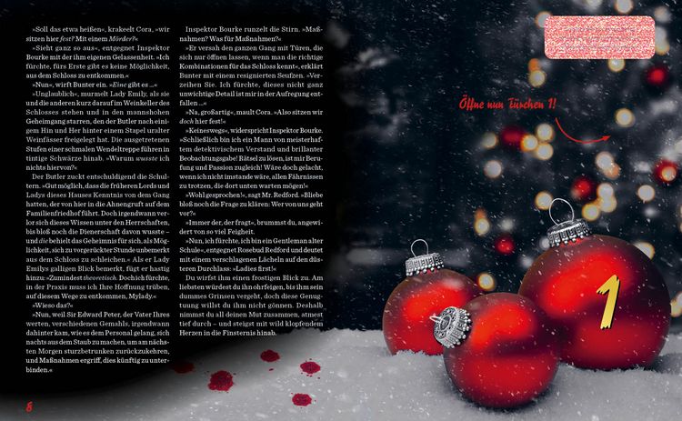 Produktbild: Der offizielle Escape-Adventskalender zum Original Krimidinner&reg;: O du T&ouml;dliche &ndash; Weihnachten bei den Ashtonburrys