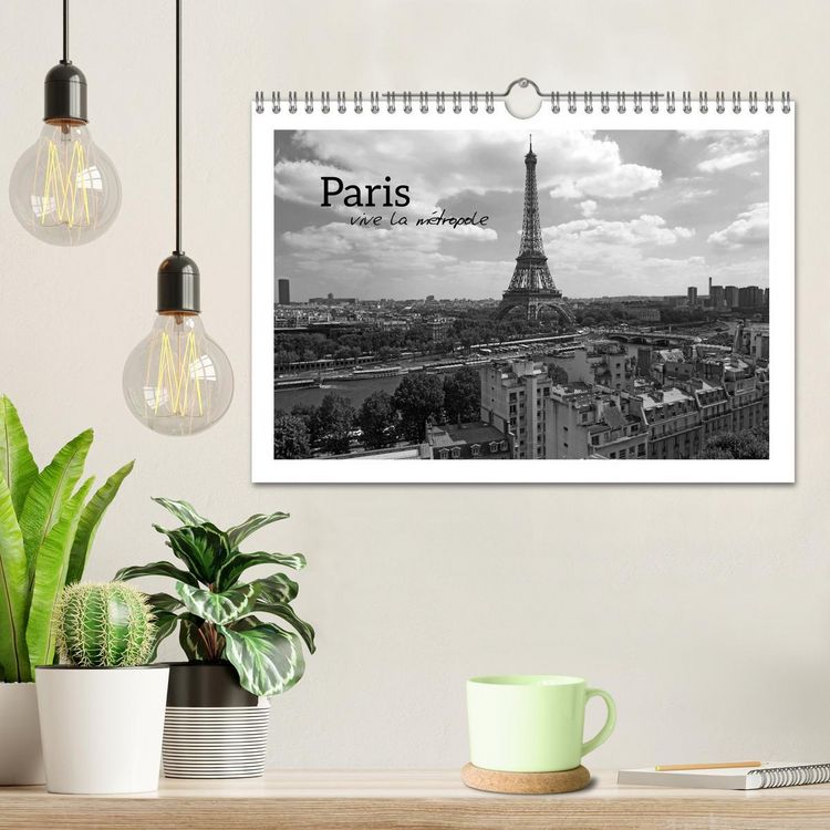Produktbild: Paris vive la m&eacute;tropole (Wandkalender 2026 DIN A4 quer), CALVENDO Monatskalender