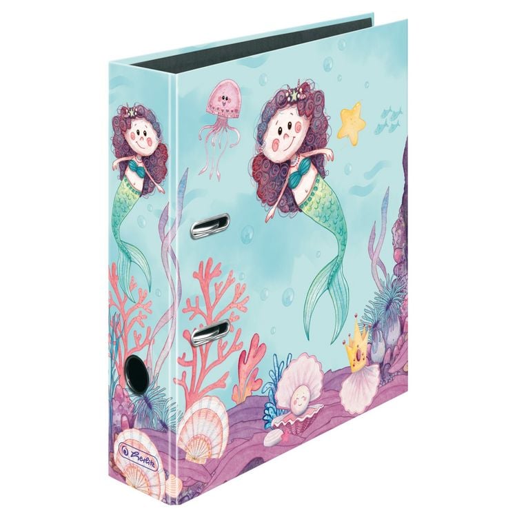 Produktbild: Herlitz Ordner maX.file A4 8cm Meerjungfrau