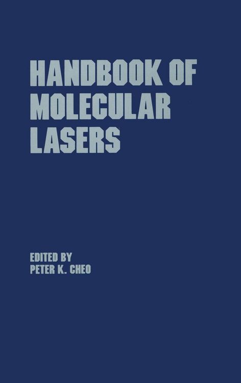 Produktbild: Handbook of Molecular Lasers
