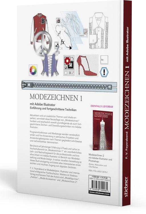 Produktbild: Modezeichnen 1 mit Adobe Illustrator