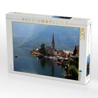 Produktbild: CALVENDO Puzzle Blick auf den Ortskern | 1000 Teile Lege-Gr&ouml;&szlig;e 64x48cm Foto-Puzzle f&uuml;r gl&uuml;ckliche Stunden