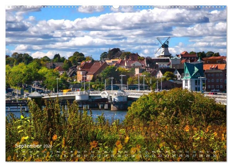 Produktbild: Ostseefjord Schlei (hochwertiger Premium Wandkalender 2026 DIN A2 quer), Kunstdruck in Hochglanz