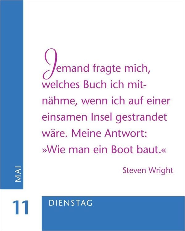 Produktbild: Ein Jahr gute Laune Mini-Geschenkkalender 2027
