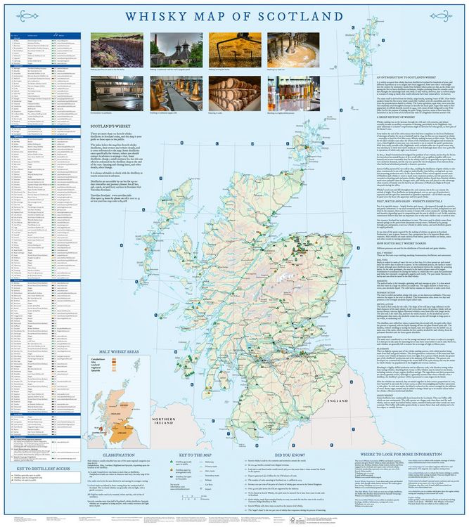 Produktbild: Whisky Map of Scotland