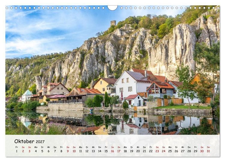 Produktbild: Ein Spaziergang durch Essing im Altm&uuml;hltal (Wandkalender 2027 DIN A3 quer), CALVENDO Monatskalender