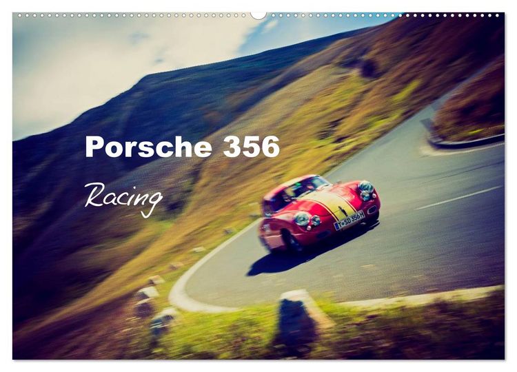 Produktbild: Porsche 356 - Racing (Wandkalender 2026 DIN A2 quer), CALVENDO Monatskalender